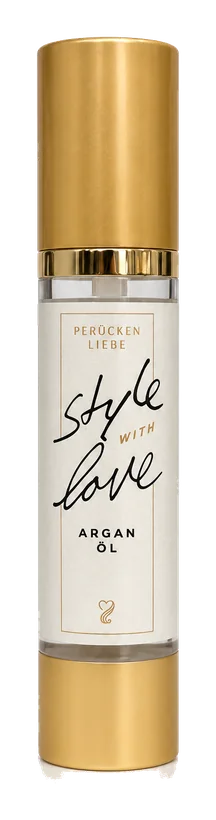 Style with Love – Arganöl für Perücken und Zweithaar, 50 ml