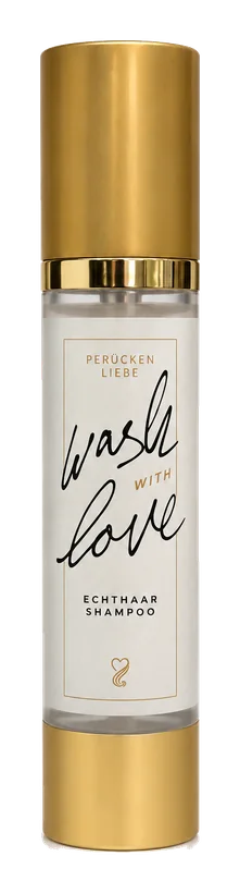 Wash with Love – mildes Perücken Shampoo für Echthaar, 200 ml